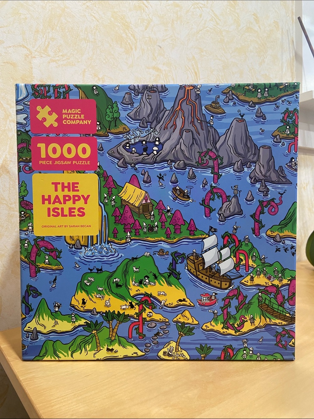 Magic Puzzle Company The Happy Isles - 1000 Piece Puzzle